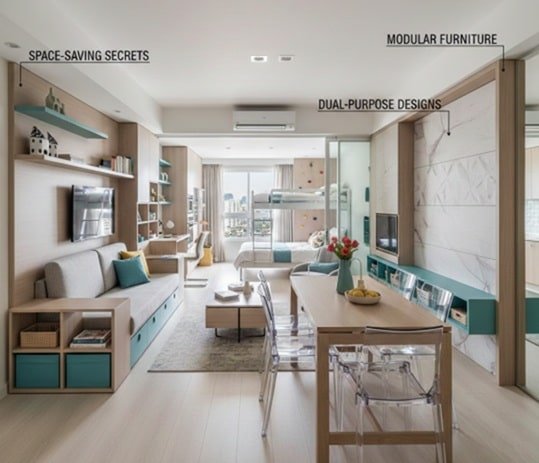 Space-Saving Interior Design